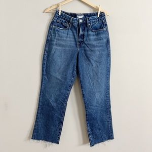 Good American Good Girl Girlfriend Jeans Size 25